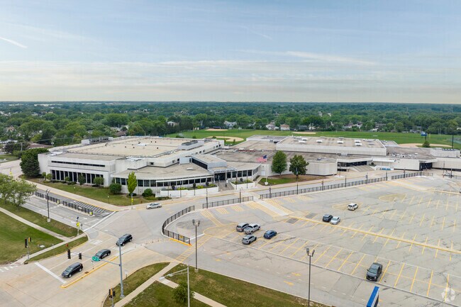 Hoffman Estates High School nurtures student growth and academic development.