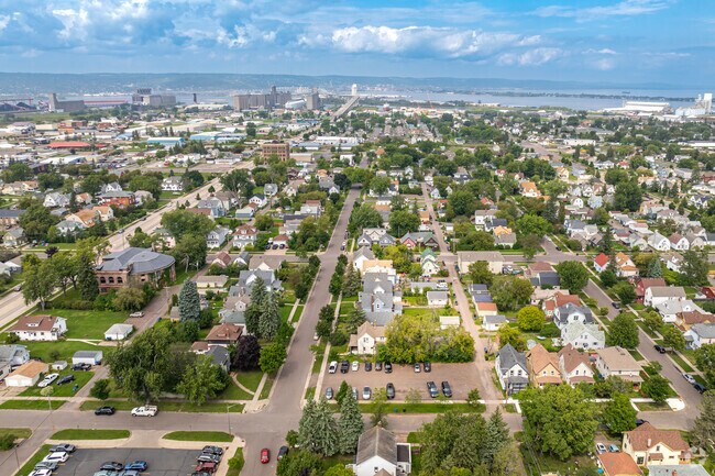 The North End features single family homes on the south end of the neighborhood.