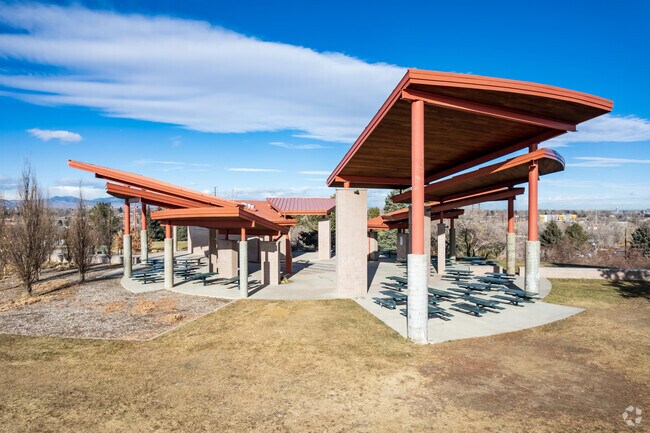 Have a picnic in the shade at the Ruby Hill Park gazebo in Ruby Hill.