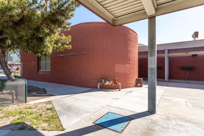 The Carmack School in Hudson, CA is named after the late Dr. James Carl Carmack.