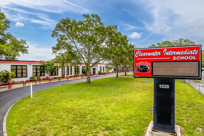 Clearwater Intermediate School teaches grades 5-9 but you will need an application to attend.