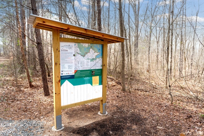 Part of the Mountains-To-Sea Trail runs through Northeast Durham.
