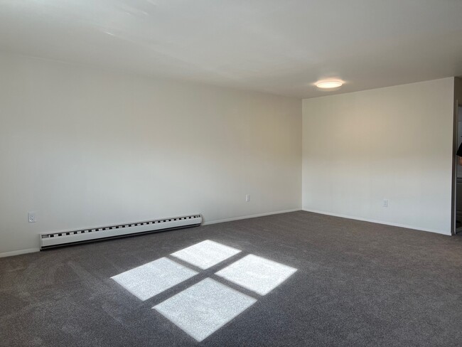Fresh paint and new carpet