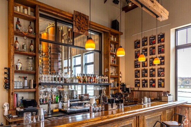 The Mississippi River Distilling Company offers a unique experience in LeClaire.