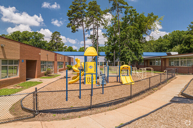 Kids love the playground of Billingsville Cotswold Elementary School.