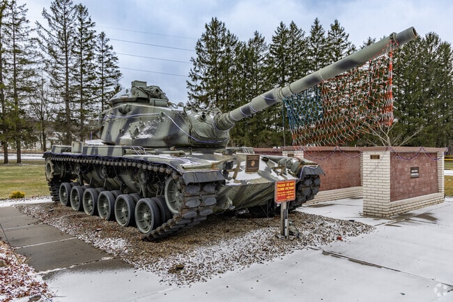 Memorials for our veterans are on display in Shade Township.