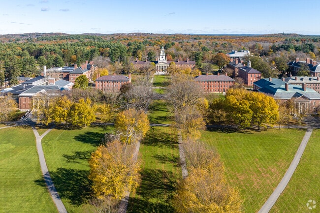Phillips Academy Andover has a large, modern campus.