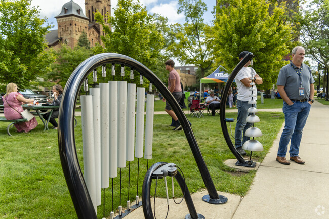 Downtown Jackson has many different displays for locals to enjoy daily.