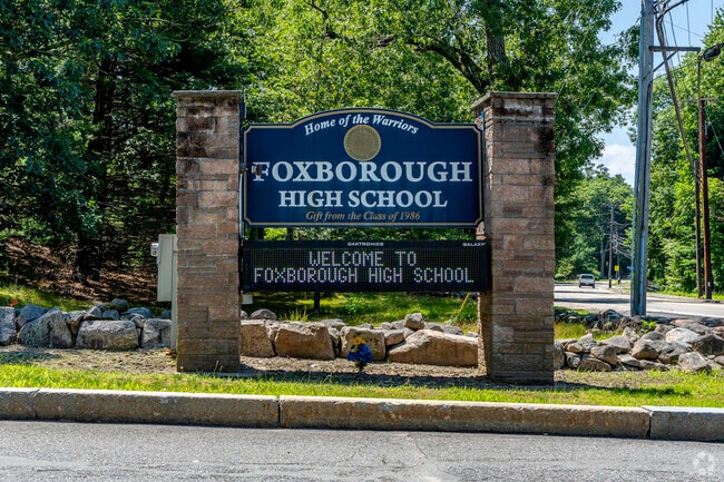 Foxborough High School is a reputable public school in Massachusetts.