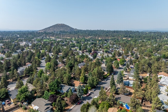Residents of Mountain View in Bend have a view of Pilot Butte, an extinct volcano.