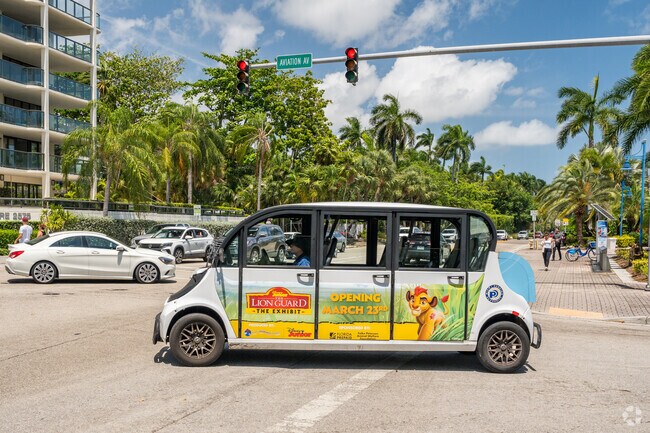 The Freebee provides Northeast Coconut Grove residents a free rideshare service.