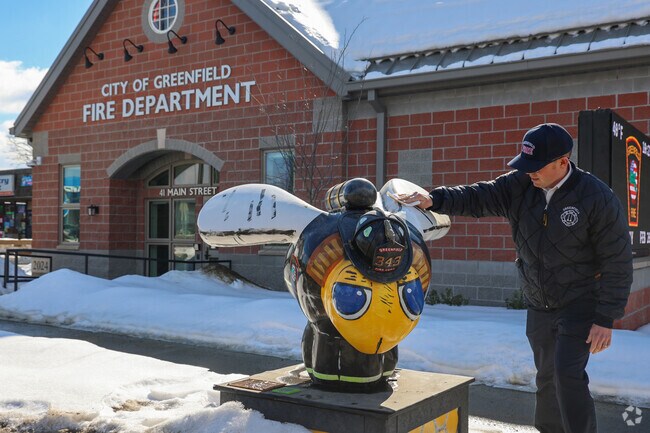 Bee Fest is one of Greenfield's most anticipated annual traditions, with statues lining Main Street as locals prepare to celebrate.