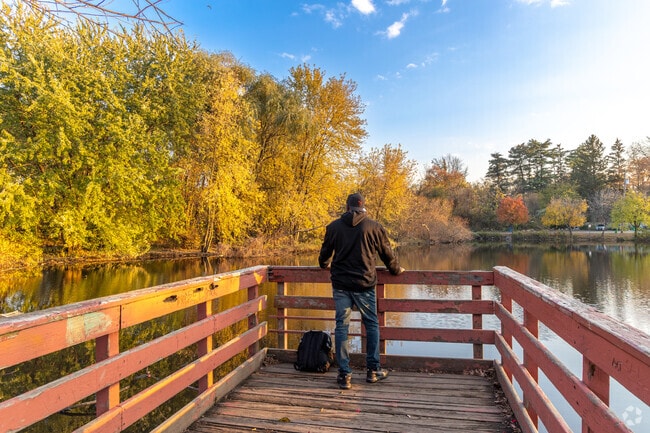Discover tranquility in a suburban oasis at Memorial Park in Spring Valley, NY.