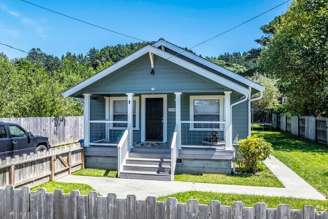 Bungalows, like this one in Fields Landing, give off a small neighborhood vibe.