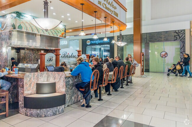 Have a tasty meal at the Bistro in Cherry Hill Mall.