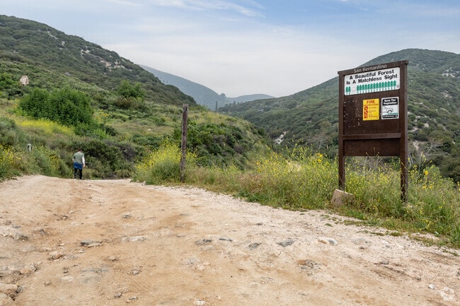 Bailey Canyon trailhead is located in Verdemont, San Bernardino, California.