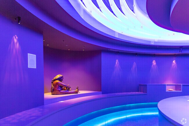 Beautiful displays at the Museum of  Indian Art and Culture.