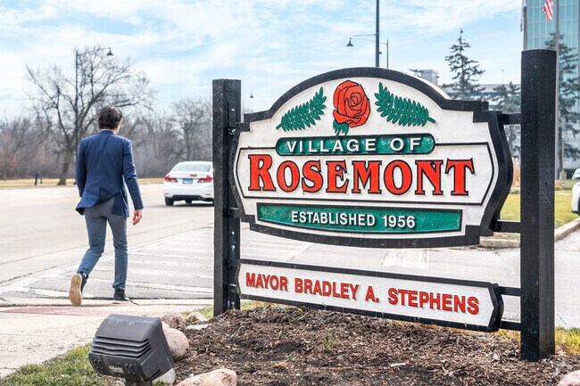 Rosemont attracts many business professionals due to its central location.