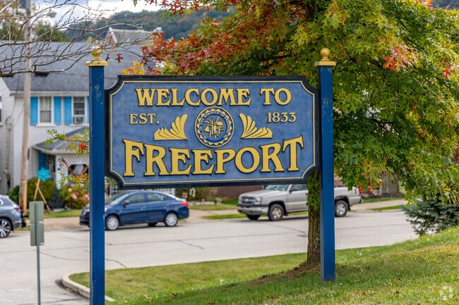 Freeport was established in 1833.