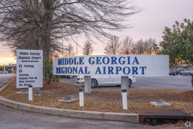 Middle Georgia Regional Airport is a short drive away for Perry residents.
