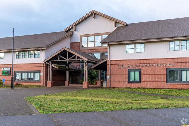 Crossler Middle School serves grades 6-8 in Salem, Oregon.