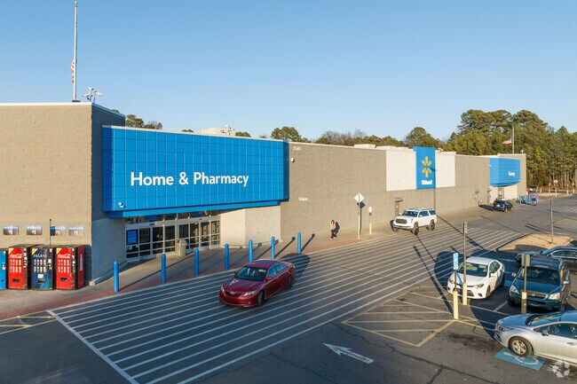 Big box retailers in Dalton include Walmart for grocery needs.