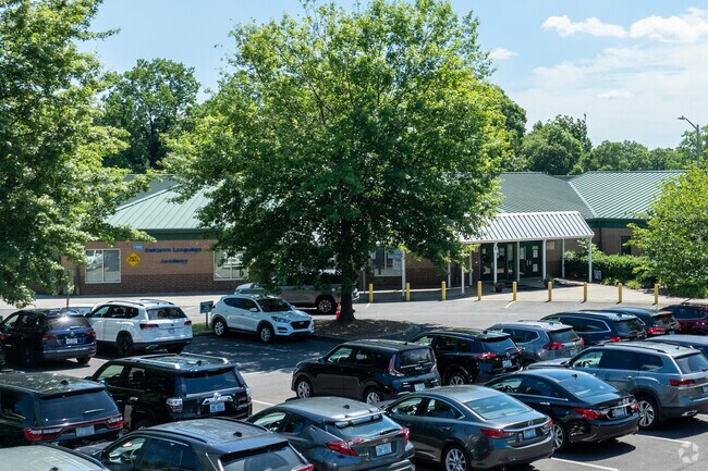 The Oaklawn Language Academy building in Charlotte, NC.