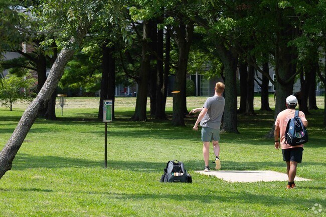 Lohman Disc Park near the Southeast Urbana area has 9 baskets with multiple tees.