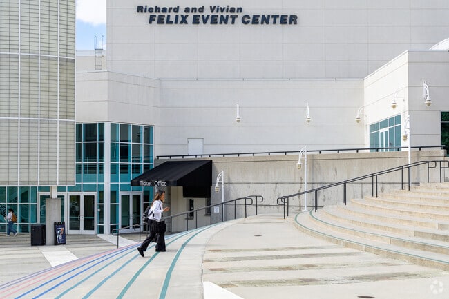 Locals know to check the events calendar at the Felix Event Center near Rosedale.