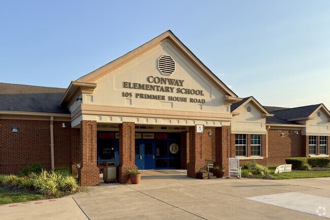 Conway Elementary School serves the community of Fredericksburg.