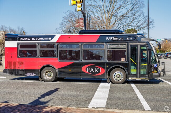 Partnc.org provides bus routes near East Fork Deep River.
