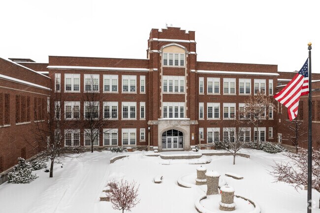 Graveraet Elementary is not only a great school but is housed in a historic building.