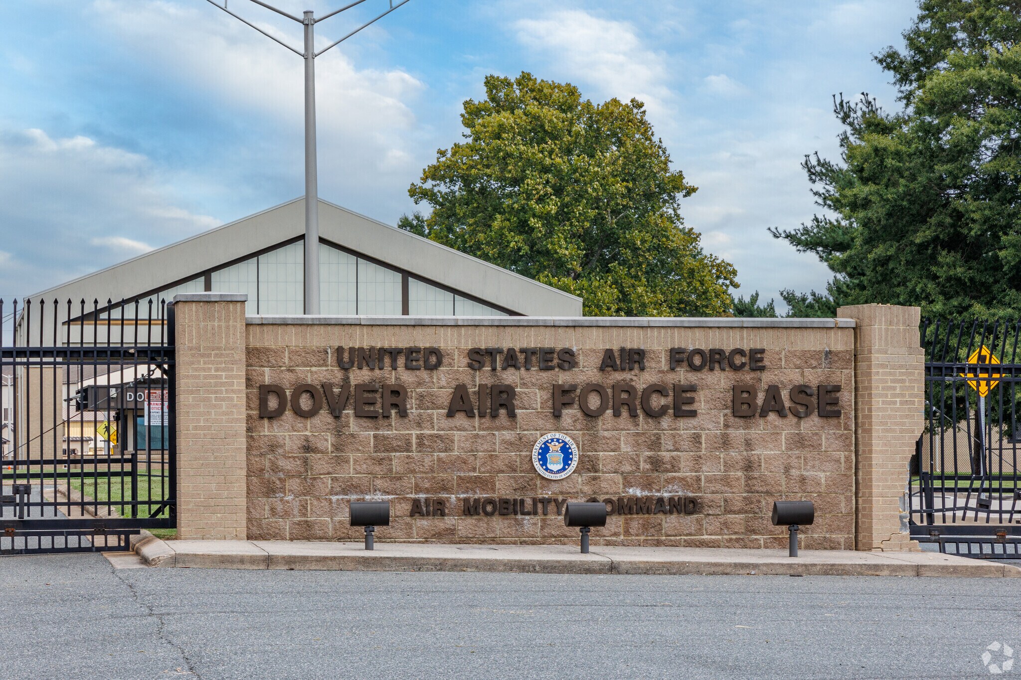 Dover Air Force Base protects and serves just north of Woodside East.