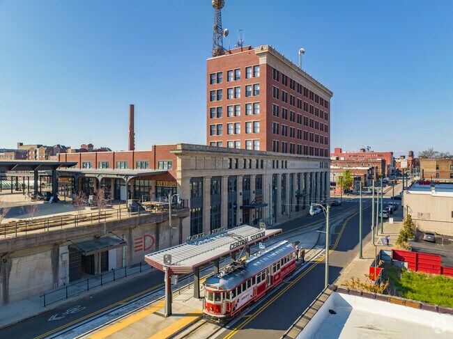 Central Station is a convenient transportation hub in South Main.