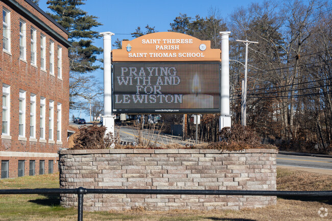 St Thomas Consolidated School is located in Sanford, Maine.