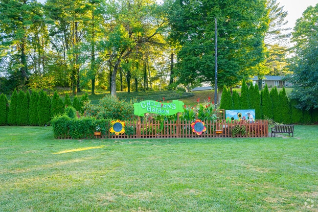 The Children's Garden in Matter Park is a popular spot for Foster children.