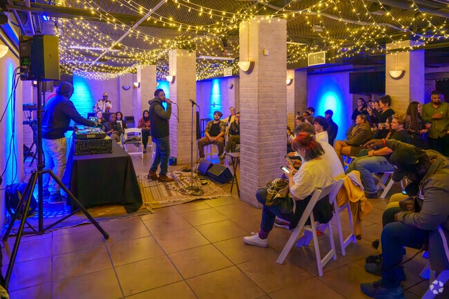 Enjoying a local music show at the Hippodrome Theatre is just minutes away from Broadmoor.