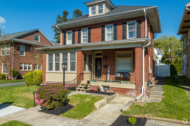 Pennside has unique colonial inspired homes.