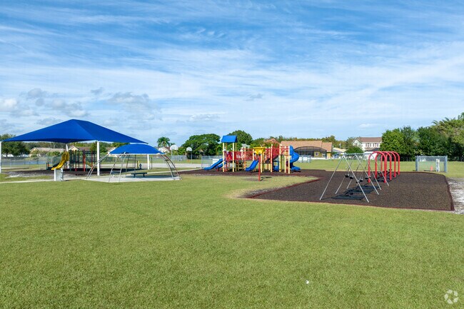 Children at Ventura Elementary School love the playground.