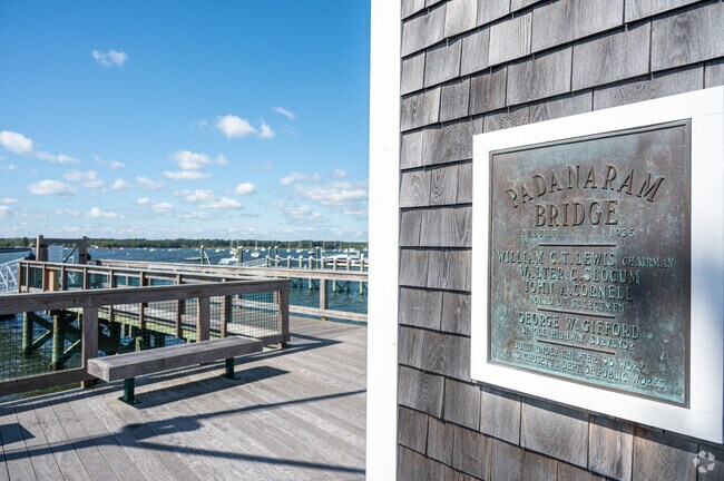 Make sure to walk, ride, or fish on the Padanaram Bridge when you're in Redgate Corner/South Dartmouth.