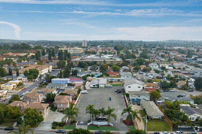 An elevated view of Berean Bible Baptist Academy.
