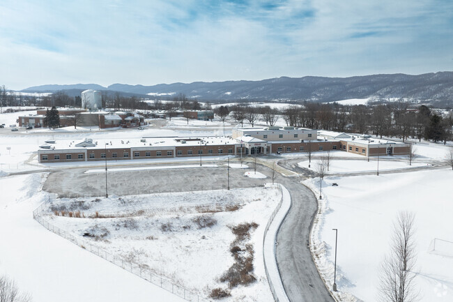 All roads lead to Spring Cove Elementary School.