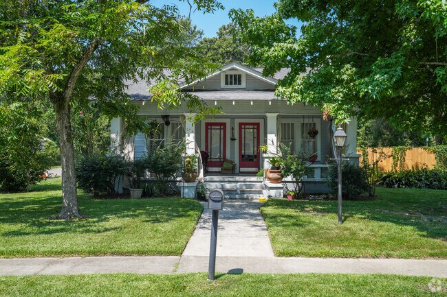 Many Kamper Avenue homes feature covered porches perfect for enjoying the outdoors.