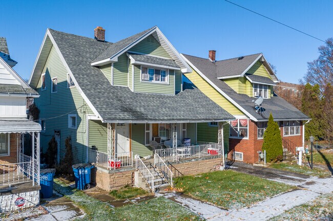 Classic Craftsman-style bungalows in a variety of colors and aesthetics are a Lagrange staple.