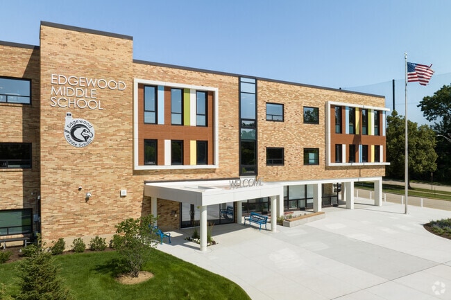 Edgewood Middle School in Highland Park serves students in grades 6-8.