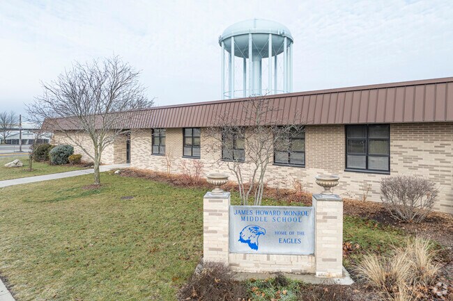 Kids will enjoy learning at Monroe Middle School in Wheaton.