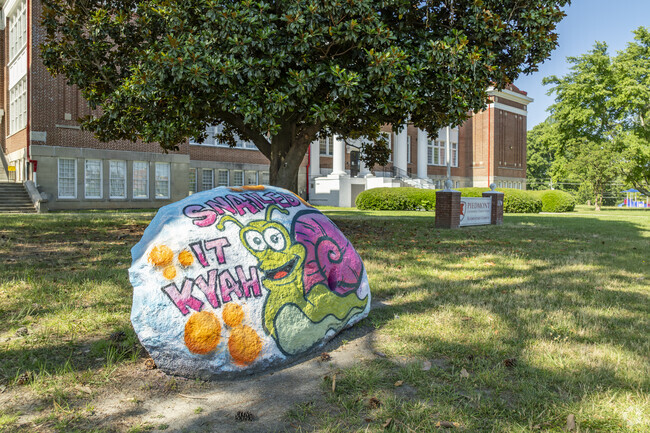 School pride is strong with the students and faculty of Piedmont Community Charter School.