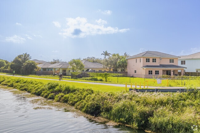 Sunny days are common in Keys Gate near Homestead, Florida.