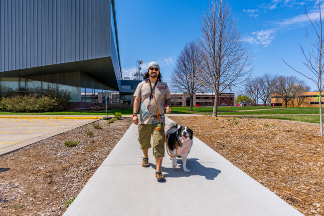 Vermillion is a walk-friendly and bike-friendly city.