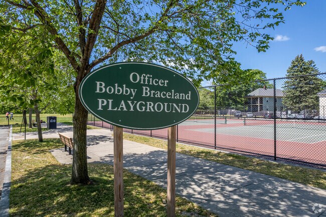 Bobby Braceland Playground in Newton Upper Falls.